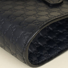 Gucci Navy Blue Guccissima Mini Emily Bag