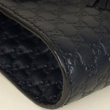 Gucci Navy Blue Guccissima Mini Emily Bag
