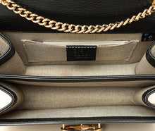 Gucci Black Interlocking G Chain Bag