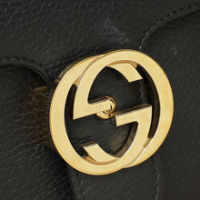 Gucci Black Interlocking G Chain Bag