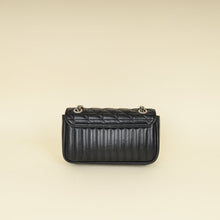 Gucci Black Mix Quilt GG Marmont Medium Shoulder Bag