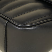 Gucci Black Mix Quilt GG Marmont Medium Shoulder Bag