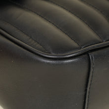 Gucci Black Mix Quilt GG Marmont Medium Shoulder Bag