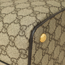 Gucci Bicolor GG Supreme Handles Tote Bag