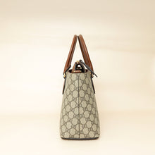 Gucci Bicolor GG Supreme Handles Tote Bag