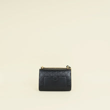 Gucci Black Guccissima Padlock Small Shoulder Bag