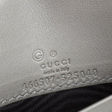 Gucci Grey Micro Guccissima Strap Wallet