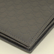 Gucci Grey Micro Guccissima Strap Wallet
