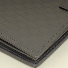 Gucci Grey Micro Guccissima Strap Wallet