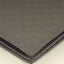 Gucci Grey Micro Guccissima Strap Wallet