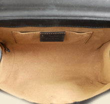 Gucci Bicolor GG Supreme Padlock Small Shoulder Bag