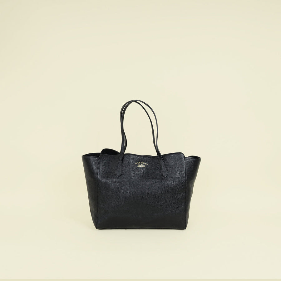 Gucci Black Swing Tote Bag