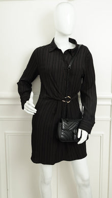 Gucci Black GG Marmont Small Shoulder Bag