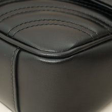 Gucci Black GG Marmont Small Shoulder Bag