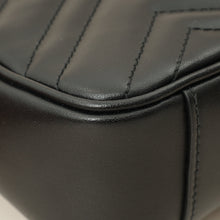 Gucci Black GG Marmont Small Shoulder Bag