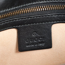 Gucci Black GG Marmont Medium Shoulder Bag
