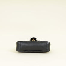 Gucci Black GG Marmont Medium Shoulder Bag