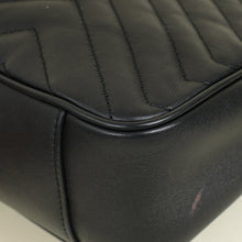 Gucci Black GG Marmont Medium Shoulder Bag