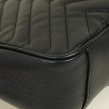 Gucci Black GG Marmont Medium Shoulder Bag