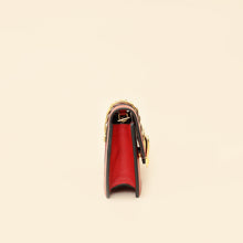 Gucci Red Super Mini Sylvie Chain Bag