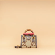 Gucci Bicolor Jumbo GG Mini Diana Tote Bag