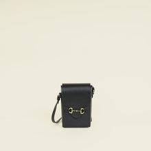 Gucci Black Vertical Horsebit 1955 Crossbody Bag