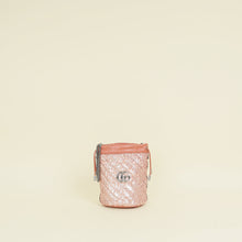 Gucci Peach Nude GG Marmont Sequin Bucket Bag