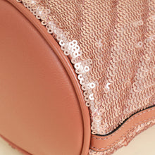 Gucci Peach Nude GG Marmont Sequin Bucket Bag