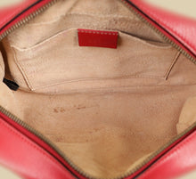 Gucci Red GG Marmont Camera Small Bag