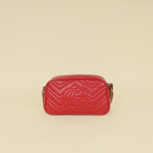 Gucci Red GG Marmont Camera Small Bag