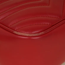 Gucci Red GG Marmont Camera Small Bag