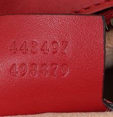 Gucci Red GG Marmont Matelasse Medium Shoulder Bag
