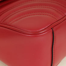 Gucci Red GG Marmont Matelasse Medium Shoulder Bag