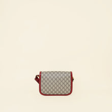 Gucci Bicolor GG Supreme Horsebit 1955 Medium Bag