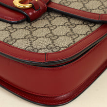 Gucci Bicolor GG Supreme Horsebit 1955 Medium Bag