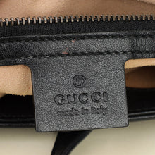 Gucci Black GG Marmont Small Shoulder Bag