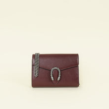 Gucci Burgundy Dionysus Mini Chain Shoulder Bag