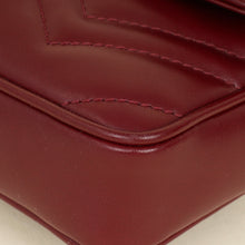 Gucci Rosso Ancora Red GG Marmont Small Shoulder Bag
