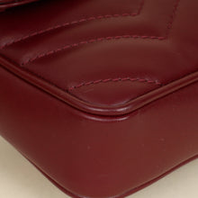 Gucci Rosso Ancora Red GG Marmont Small Shoulder Bag