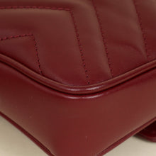 Gucci Rosso Ancora Red GG Marmont Small Shoulder Bag