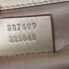 Gucci Metallic Olive Lizard Interlocking G Flap Chain Shoulder Bag