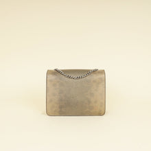 Gucci Metallic Olive Lizard Interlocking G Flap Chain Shoulder Bag