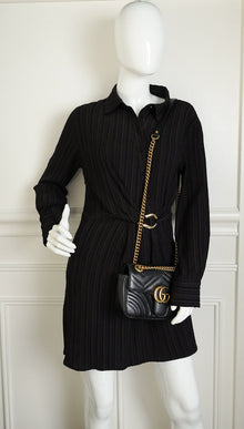 Gucci Black Marmont Small Shoulder Bag