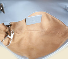 Gucci Light Blue GG Marmont Mini Chain Shoulder Bag