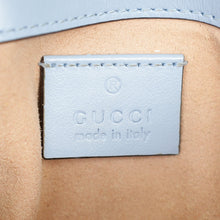 Gucci Light Blue GG Marmont Mini Chain Shoulder Bag