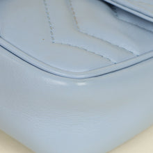 Gucci Light Blue GG Marmont Mini Chain Shoulder Bag