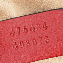 Gucci Red GG Marmont Mini Belt Bag