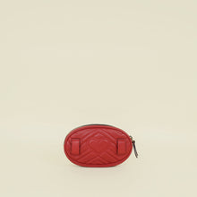 Gucci Red GG Marmont Mini Belt Bag