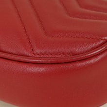 Gucci Red GG Marmont Mini Belt Bag