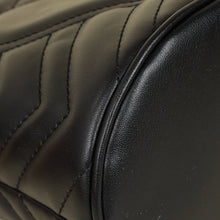 Gucci Black GG Marmont Small Bucket Bag
